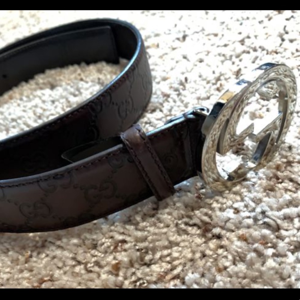 Authentic Gucci men’s belt